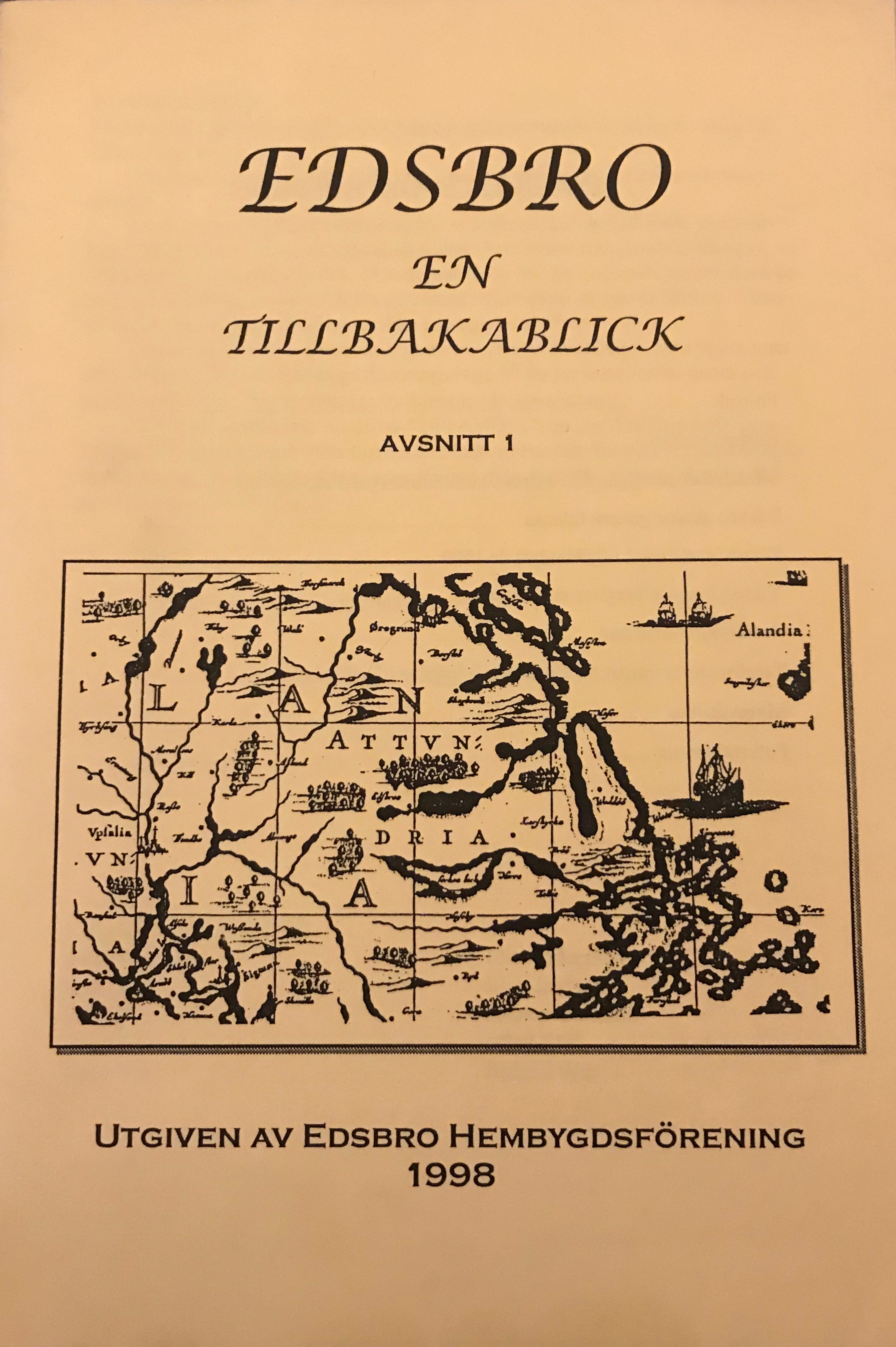 Tillbakablick nr 1, 1998